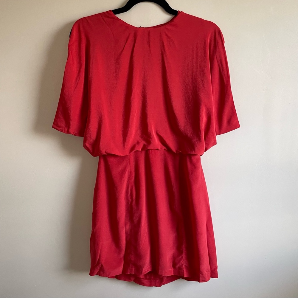 Wren silk Elegant Red Women's Dress size XS